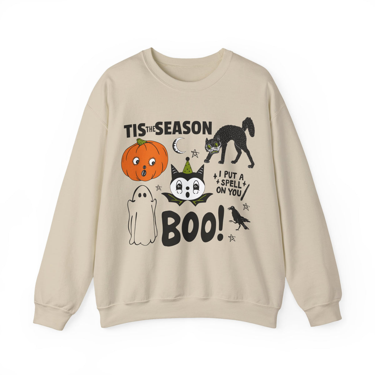 Vintage Halloween Collage ’Tis the Season Sweatshirt