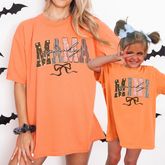 Soooky Mama and Mini Matching Shirt