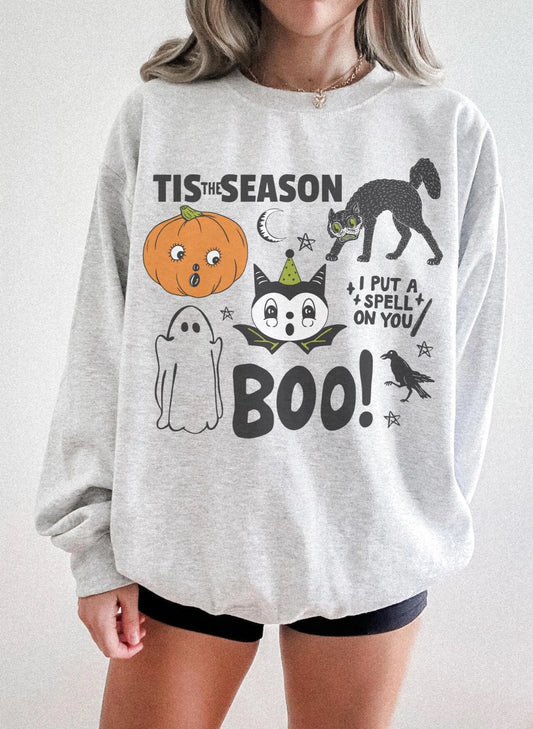 Vintage Halloween Collage ’Tis the Season Sweatshirt